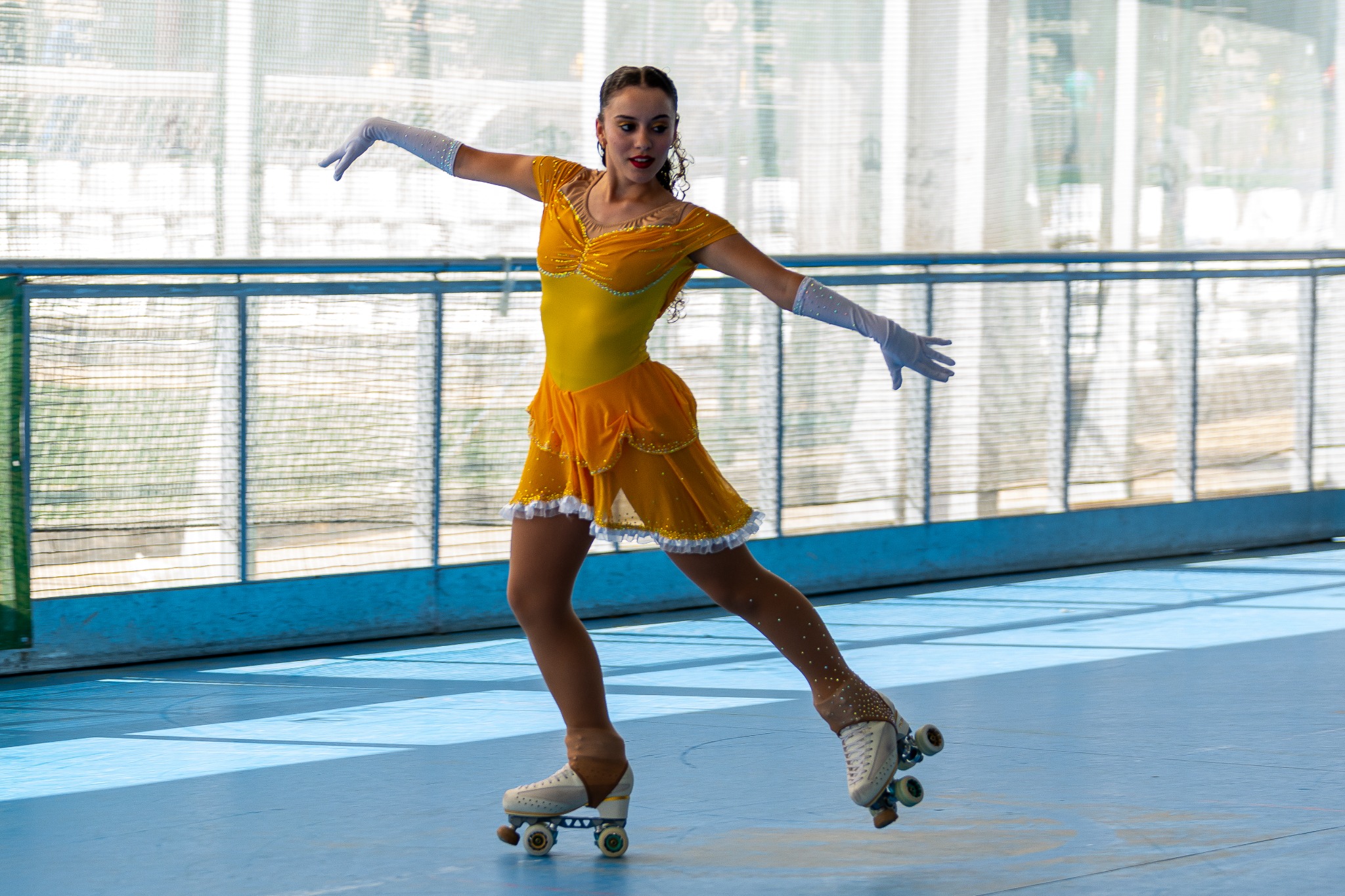 Coreografía de Danza sobre la pista