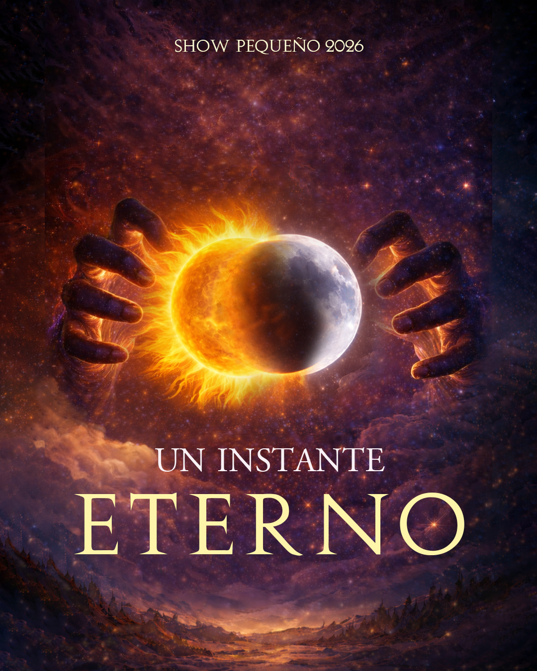 Cartel del Show Pequeño 2026, Un instante eterno